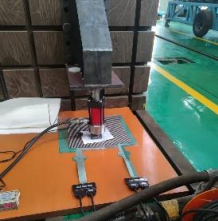 輪胎下落運動軌跡與壓力（lì）分（fèn）布測（cè）試
